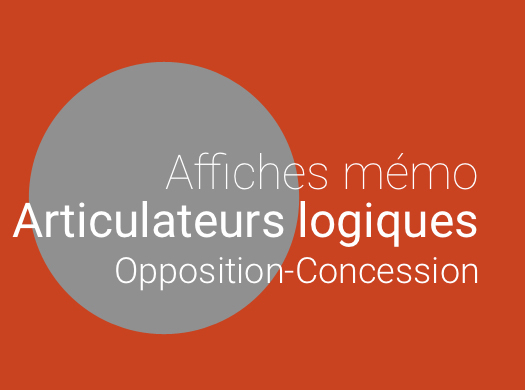 Affiche Mémo : Opposition et concession