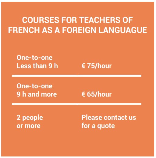 French Teacher training Program 1