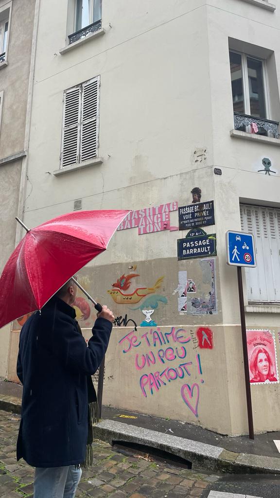 l'Ecole Suisse à la découverte du street art dans les 5ème et 13ème arrondissements de Paris