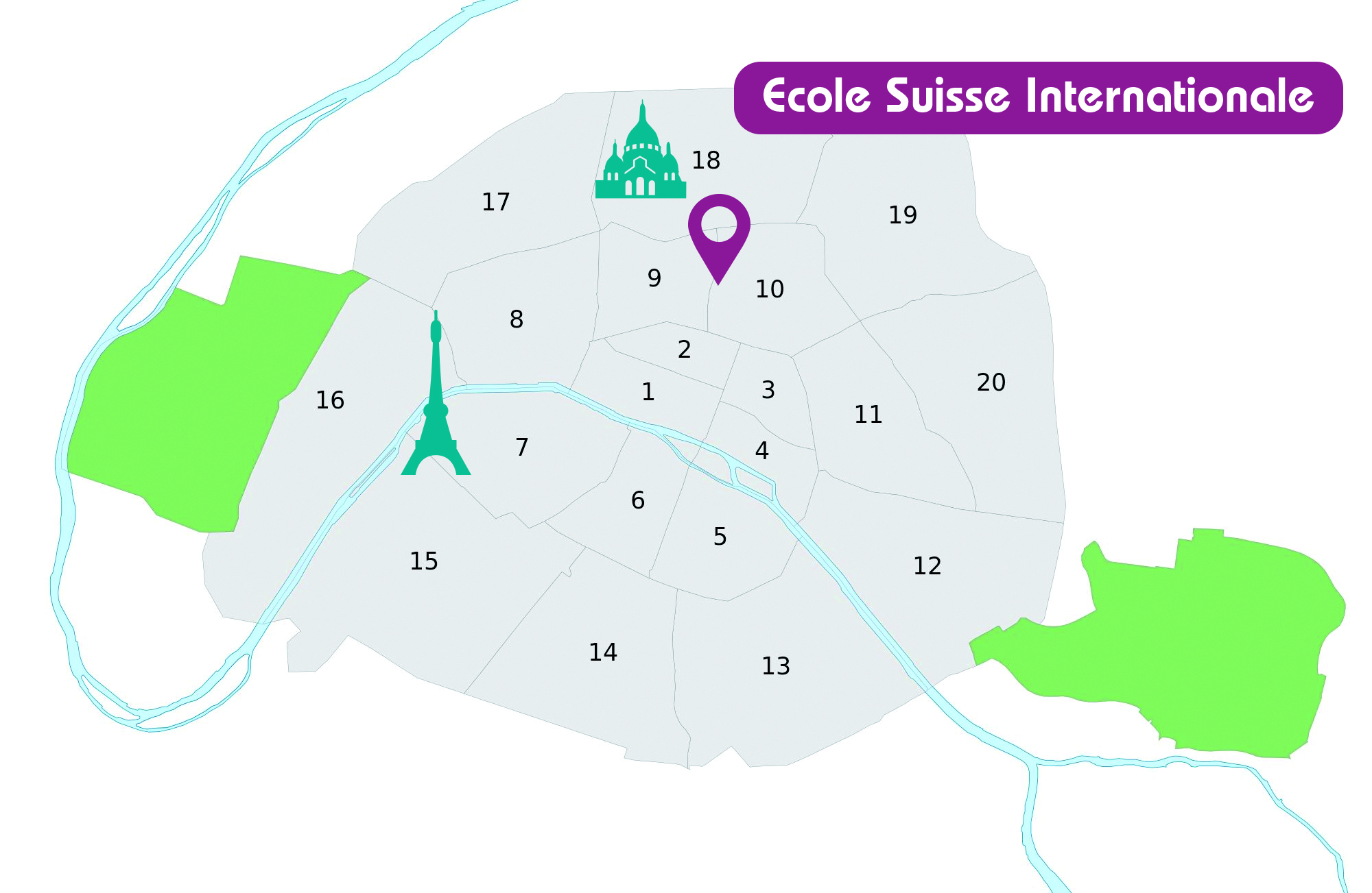 The Ecole Suisse Internationale in Paris