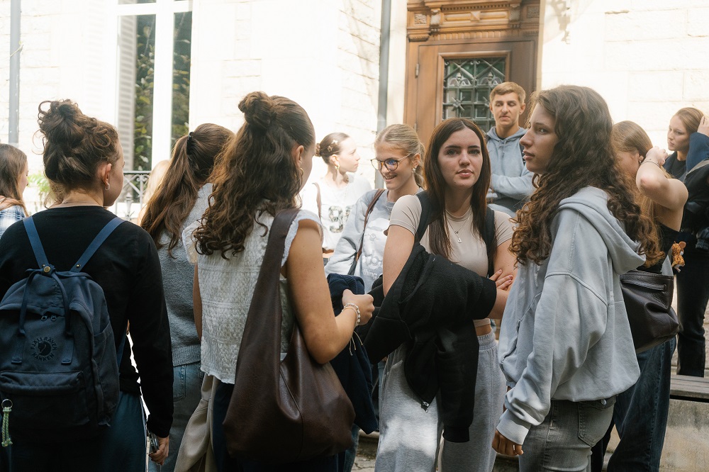 French immersion course at École Suisse in Dijon, France
