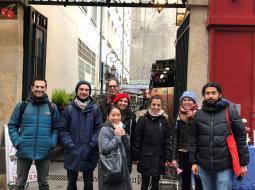 Visite du quartier des Enfants-Rouges à Paris