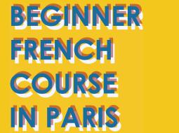 French courses for beginners in Paris